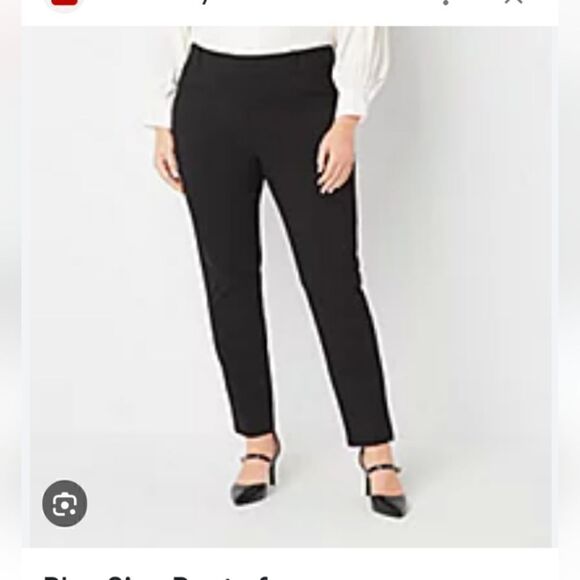 JCP pointe pants with zipper accent - Picture 1 of 10